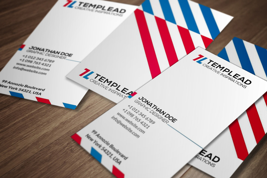 Creative Business Card CM112 in Business Card Templates - product preview 8