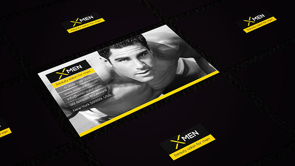 Beauty Card CM116 in Business Card Templates - product preview 3