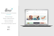 Dhruv - Minimal Muse/HTML Template