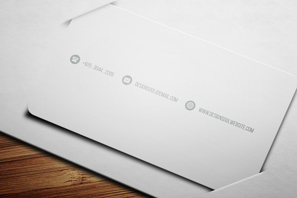 Simple Business Card in Business Card Templates - product preview 1
