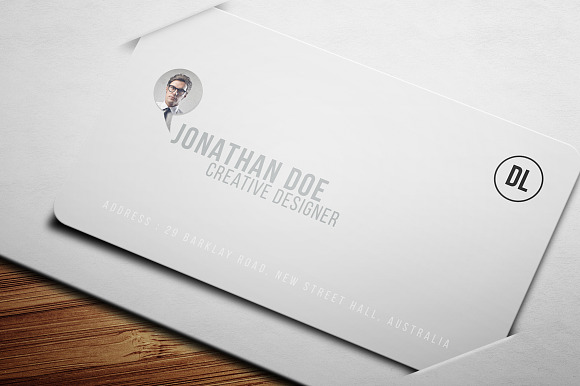 Simple Business Card in Business Card Templates - product preview 5