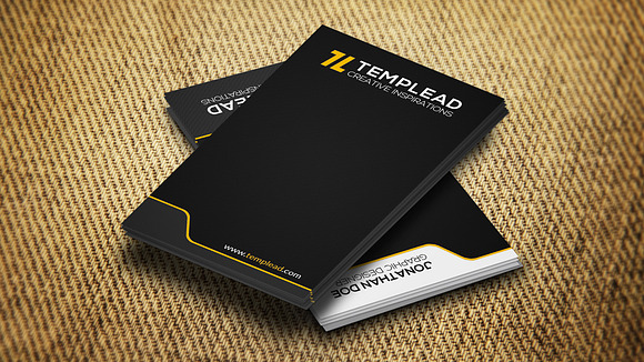 Corporate Business Card CM129 in Business Card Templates - product preview 2