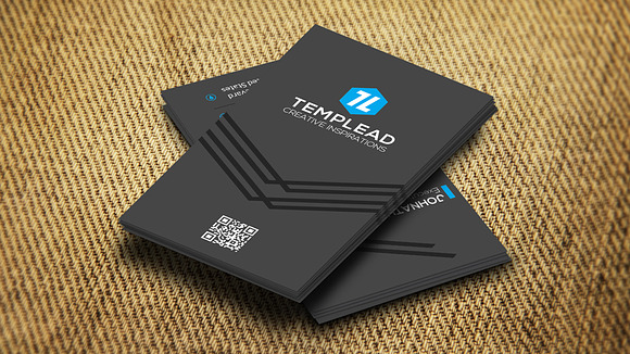 Corporate Business Card CM131 in Business Card Templates - product preview 2