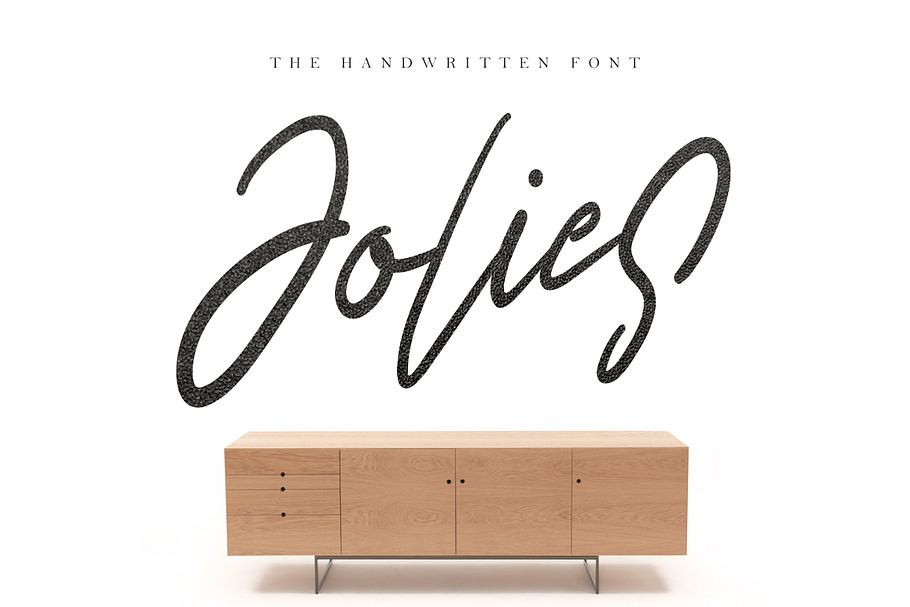 Jolies Typeface - Texture Includes in Display Fonts - product preview 8