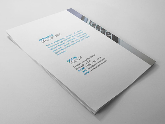 Bi-Fold Brochure Template in Brochure Templates - product preview 3