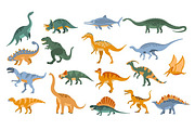 Jurassic Period Dinosaurs Set