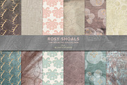 Rosy Shoals: Gold and Watercolors