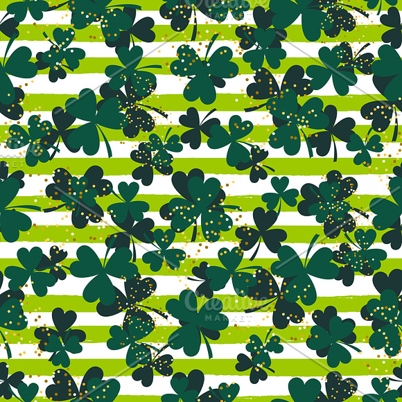 "St. Patrick's Day" Vector Patterns in Patterns - product preview 2