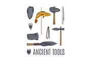 Ancient tools set for game design