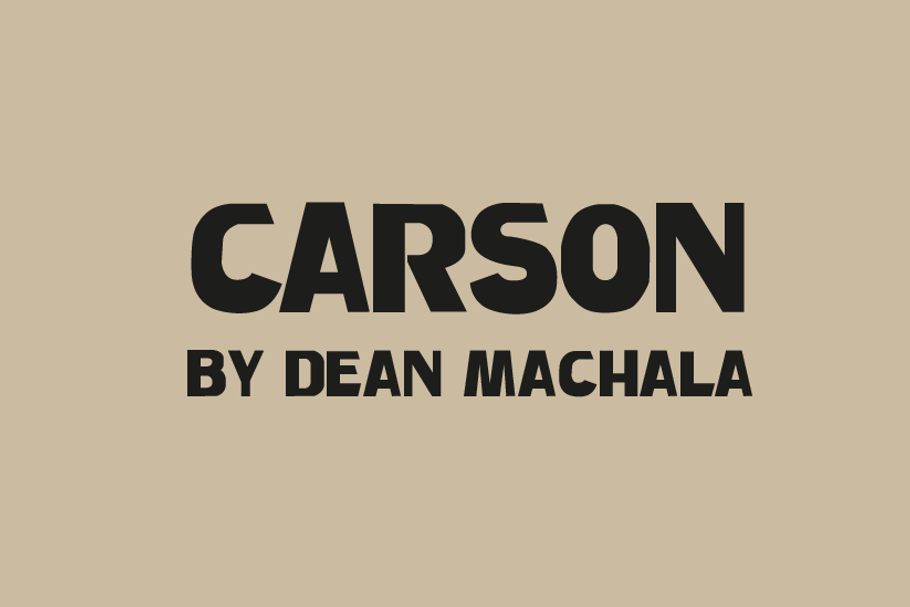 Carson Font in Display Fonts - product preview 8