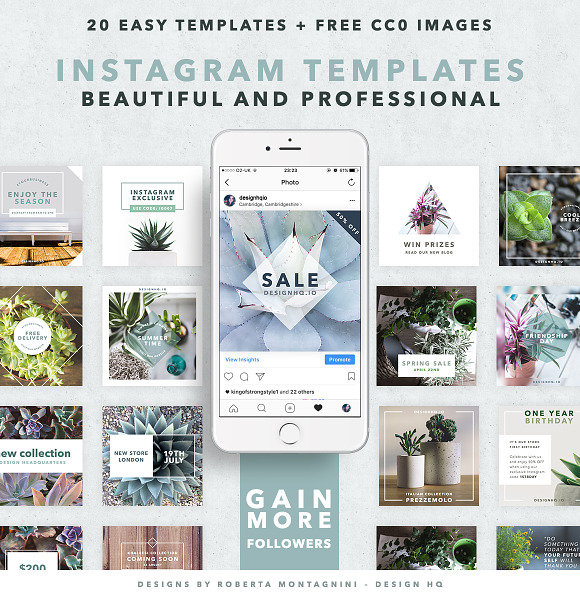 20 INSTAGRAM SOCIAL MEDIA TEMPLATE in Instagram Templates - product preview 2