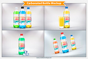 Plastic Bottle for Soda Mockup