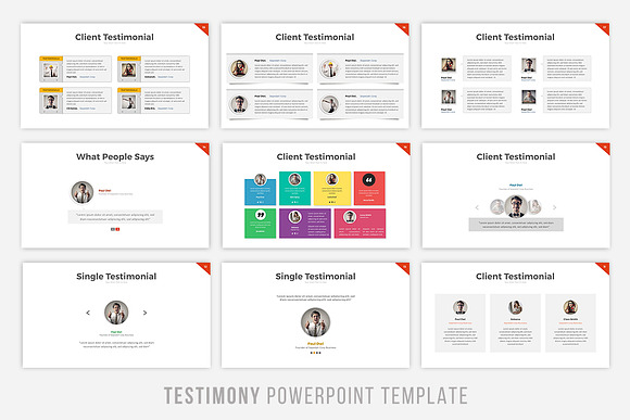 Testimony Powerpoint Template in PowerPoint Templates - product preview 3