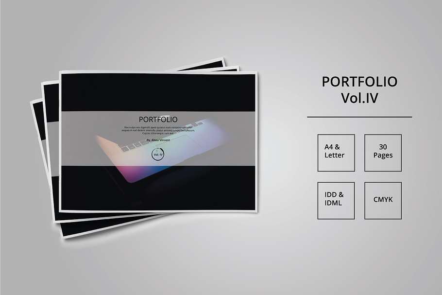 Portfolio Template Indesign Vol.IV in Brochure Templates - product preview 8