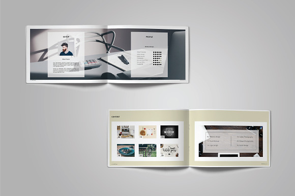 Portfolio Template Indesign Vol.IV in Brochure Templates - product preview 1