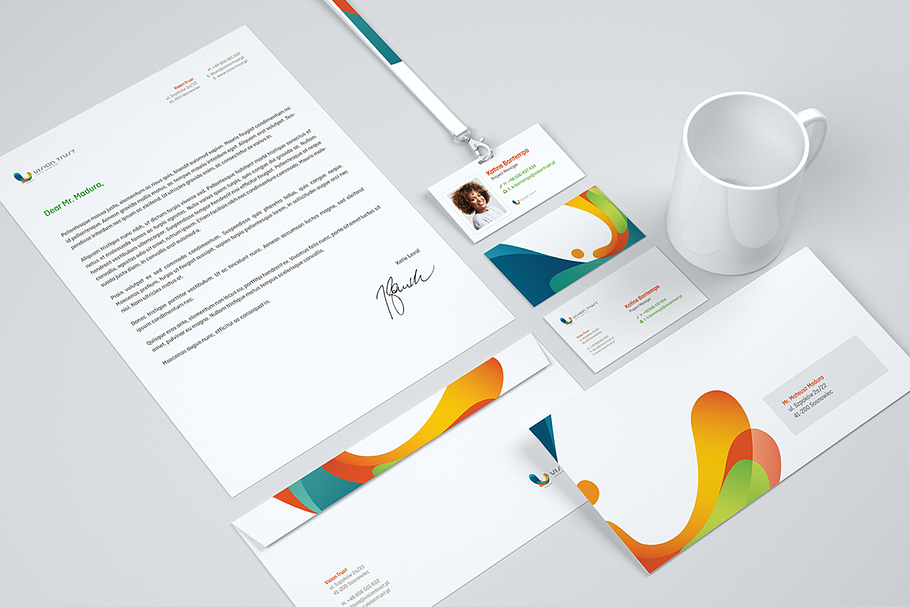 Mockup corporate identity in Print Mockups - product preview 8