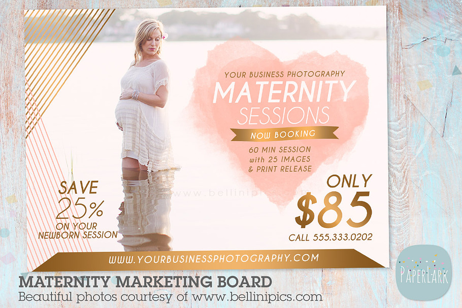 IR004 Maternity Marketing Board in Flyer Templates - product preview 8