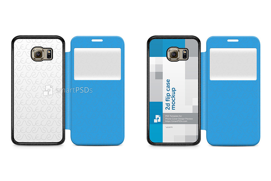Galaxy S6 PU Flipcase Design        