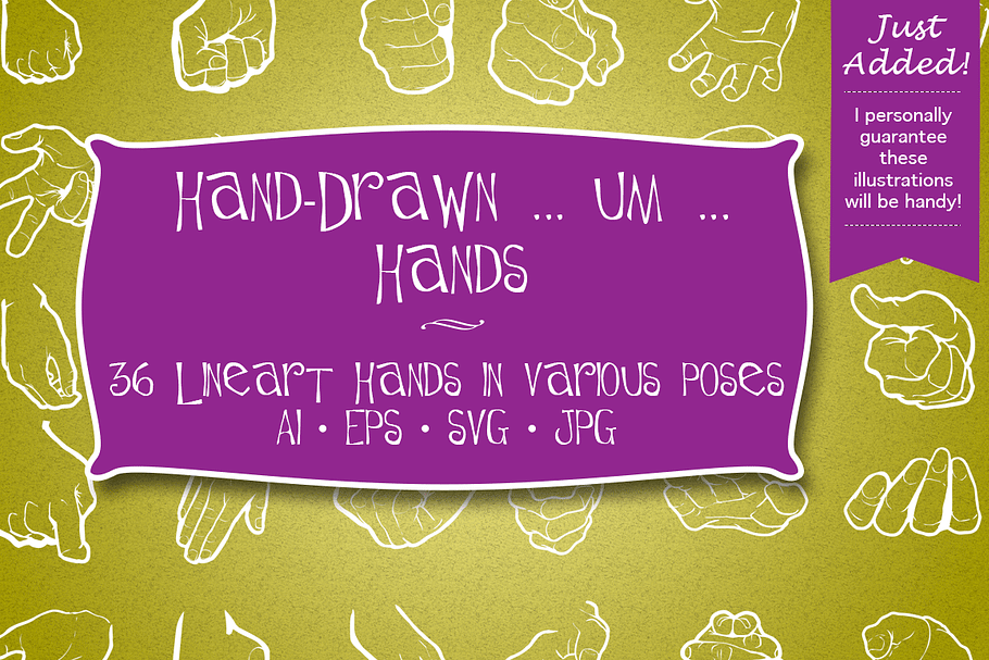 Hand-Drawn ... um ... Hands