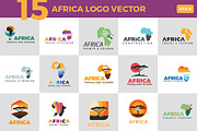 15 africa logo vector