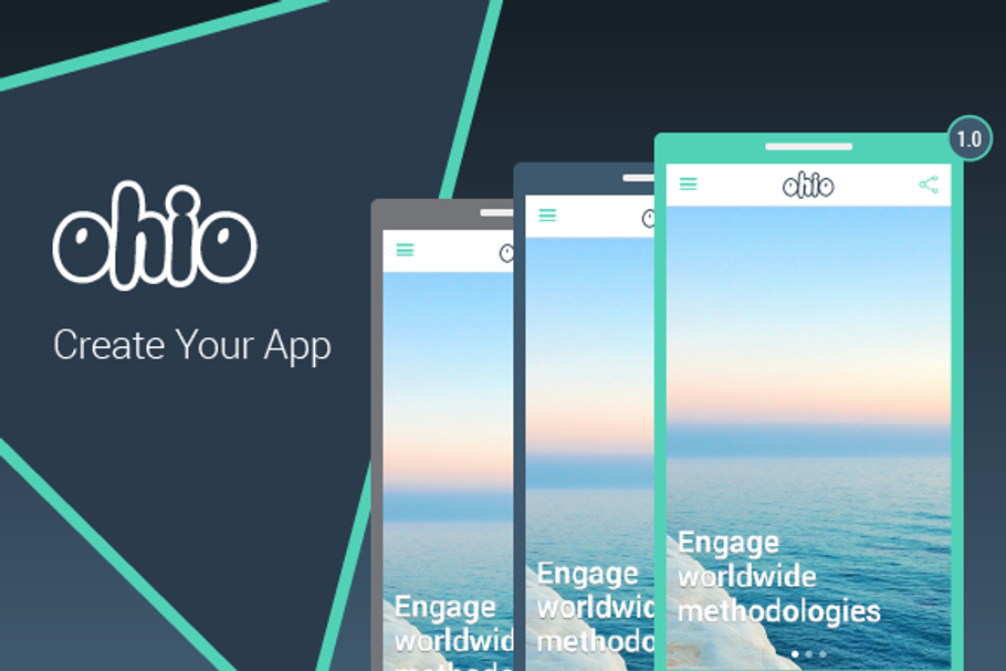 Ohio mobile template in App Templates - product preview 8