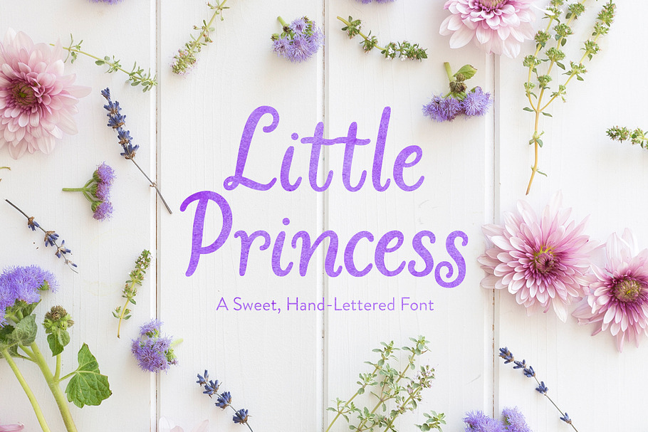 Little Princess in Display Fonts - product preview 8