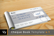 Cheque/Check Book Template v.01