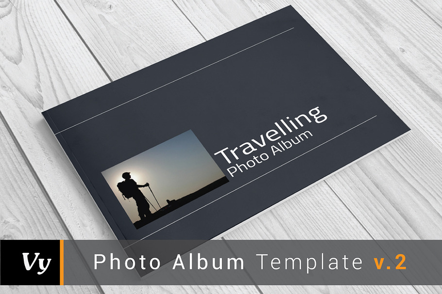 Photo Album Template v.02 in Brochure Templates - product preview 8