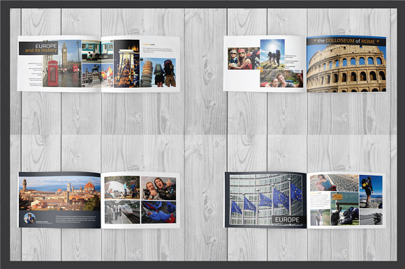 Photo Album Template v.02 in Brochure Templates - product preview 2
