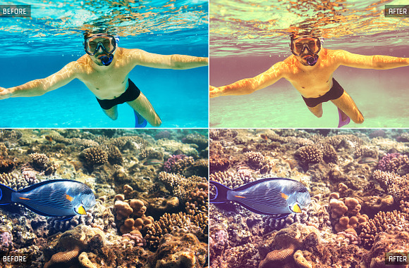 Underwater Lightroom Presets in Add-Ons - product preview 1