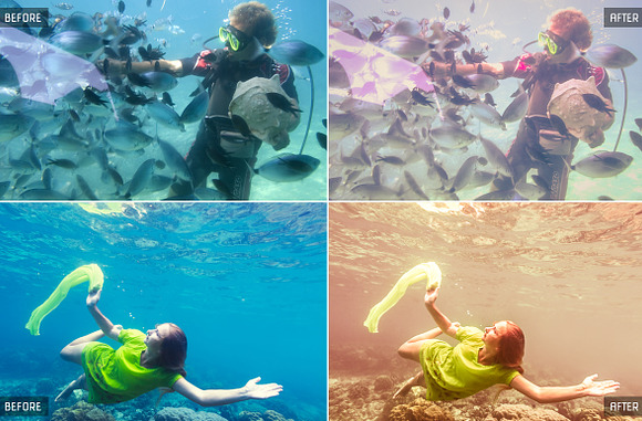 Underwater Lightroom Presets in Add-Ons - product preview 3