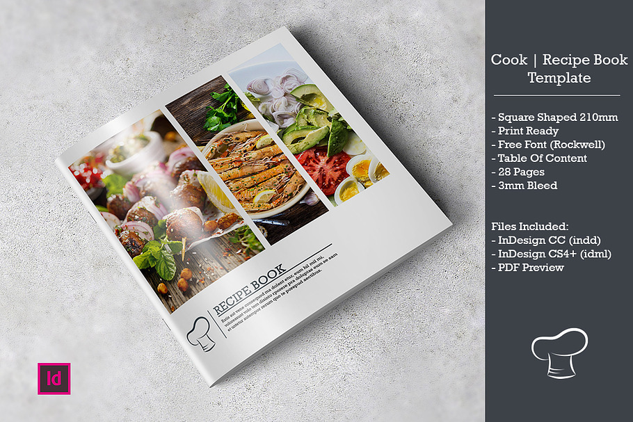Recipe Cook Book Template in Brochure Templates - product preview 8