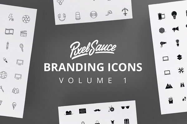 200 Monoweight & Solid Logo Icons