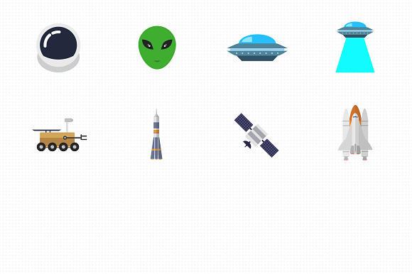20 space vector icons in Graphics - product preview 2