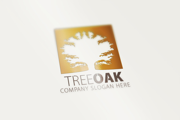 Tree Oak Logo