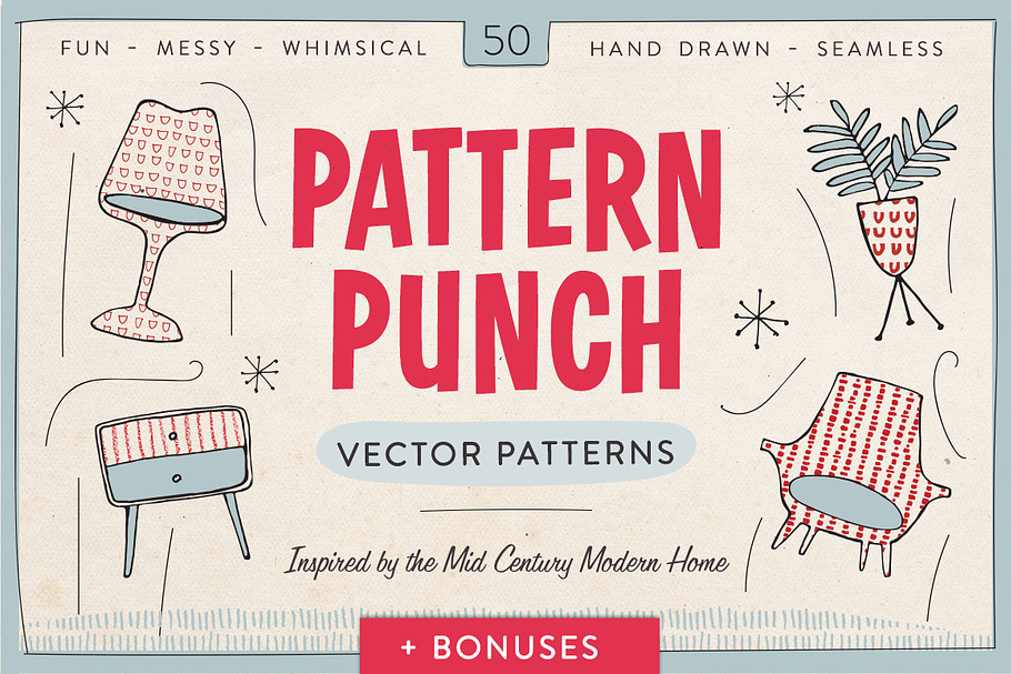 Pattern Punch - 50 Vector Patterns in Patterns - product preview 8