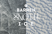 Barren Snow & Ice Textures