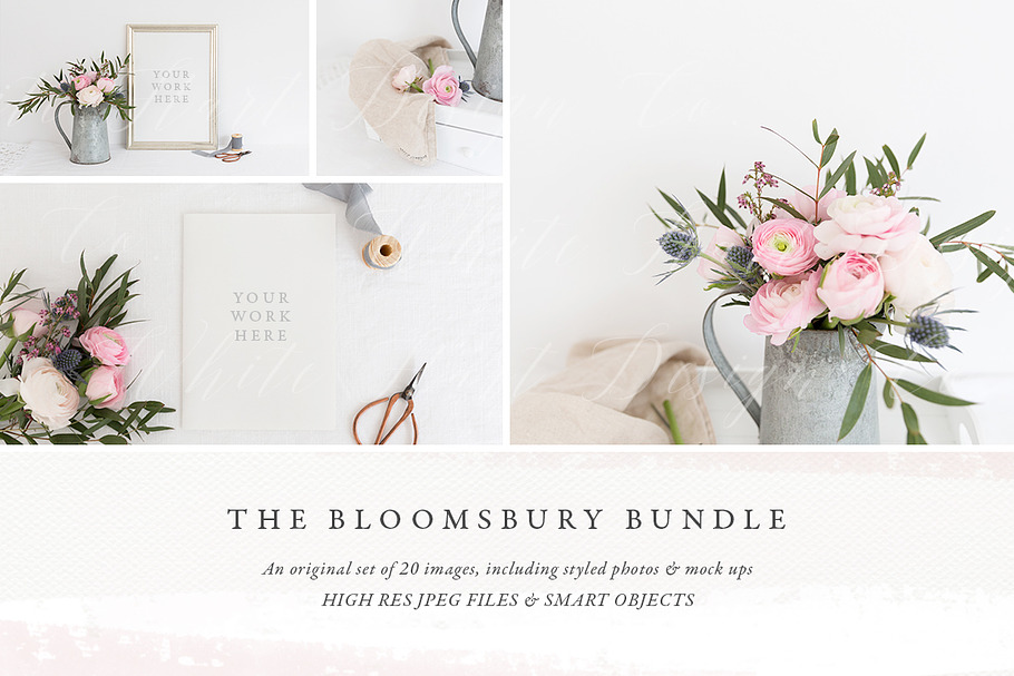 The Bloomsbury Wedding Mockup Bundle