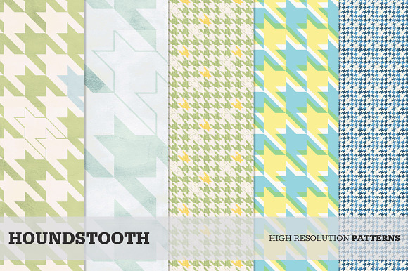 Houndstooth patterns in Patterns - product preview 3