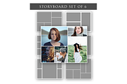Storyboards - Set of 6 Templates