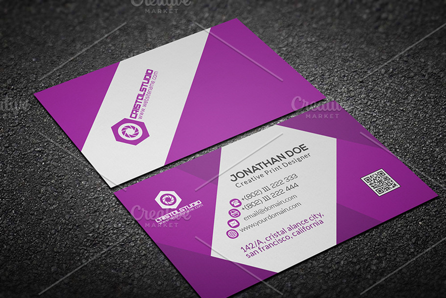 Editable Business Card in Business Card Templates - product preview 8