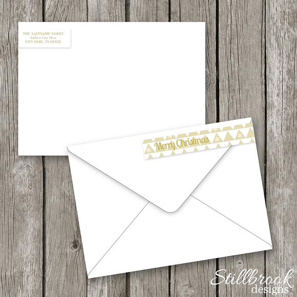 2014 Christmas Card Template in Card Templates - product preview 2