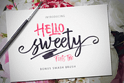 Hello Sweety (Fonts Trio+Swash)