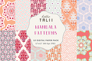 Mandala Patterns Digital Paper