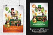 2 St. Patrick's Day Flyer 4x6