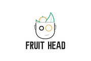 Fruit Head Logo Design