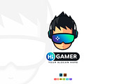 Hi Gamer - Gaming Logo Design