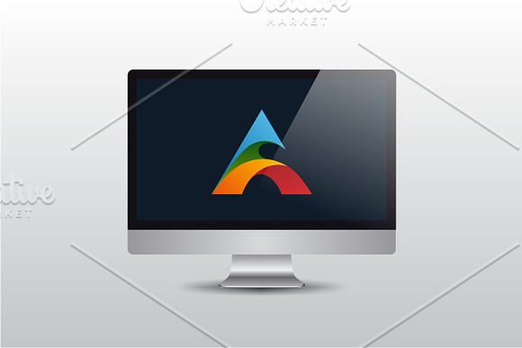 Astro - Letter A Logo in Logo Templates - product preview 1