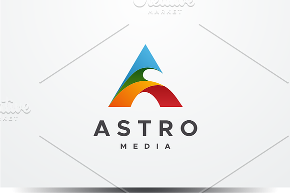 Astro - Letter A Logo in Logo Templates - product preview 2