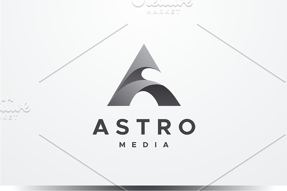 Astro - Letter A Logo in Logo Templates - product preview 3